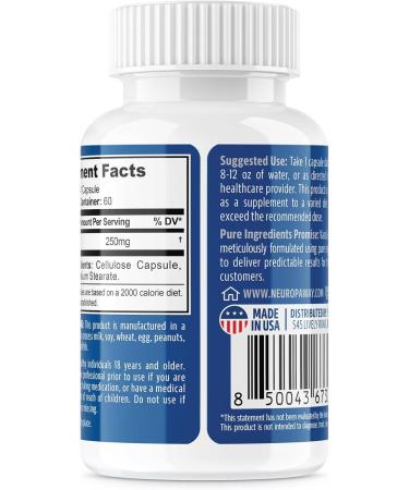 NeuropAWAY Elements Pterostilbene (60 250mg Acid Rresistant Capsules Per Bottle) 3pack - Buy Online on GoSupps.com