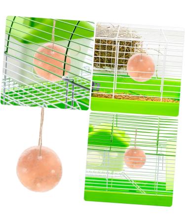 BESPORTBLE 2pcs Pet Saline Small Mineral Salt Block Rabbit Salt Licking Pet Supplies Mineral Saline Pink - Buy Online on GoSupps.com