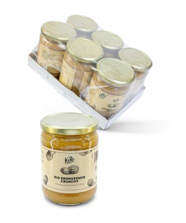 Koro - crunchy organic peanuto 6 x 500 g