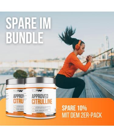 Wfn Approved Citrulline Malate Powder 300g - Pure L-Citrulline Vegan High Dose Additive-Free External Lab Tested - Made in Germany - Buy Online on GoSupps.com