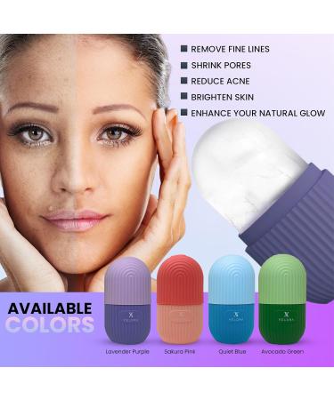 Buy VELORA Silicone Ice Roller for Face & Eyes - Reusable Tool for Puffiness Relief & Bright Skin - Lavender Purple - Shop Now - Buy Online on GoSupps.com