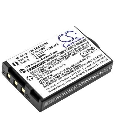 Battery Replacement for URC TRC-820 TRC-1080 RM-2 R100 BTBL73386