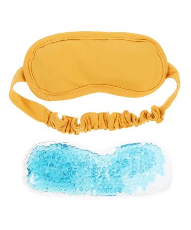 Ipetboom 3 Sets Gel Eye Mask Travel Eye Patch Blindfolds for Kids Cold Compress Eye Mask with Adjustable Strap Eye Relief Cold Eye Pads Eye Cooling Pad Cotton Goggles Elasticity