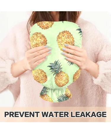 Buy Naanle Cartoon Pineapple Water Bottle | 1L Hot Water Bottle for Hand & Foot Pain Relief | Heat & Cold Therapy | Transparent Design - International Shipping - Buy Online on GoSupps.com
