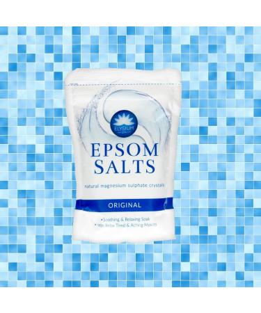 Elysium Spa Epsom Bath Salts 450g - Natural Magnesium Sulphate for Purifying, Relaxing, and Unwinding | Original Scent - Buy Online on GoSupps.com