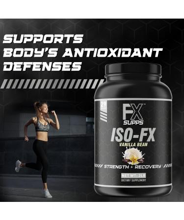 FX SUPPS ISO-FX 100% Isolate Whey Protein Powder (Vanilla) - Ideal Post Workout Recovery Supplement with BCAA & EAA for Muscle Growth - 2.0 lb - Buy Online on GoSupps.com