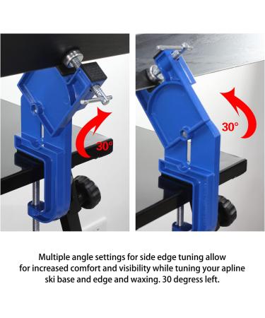 XCMAN All Metal Alpine Ski Vise - Adjustable Angle & Height, Durable & Stable - Buy Online on GoSupps.com