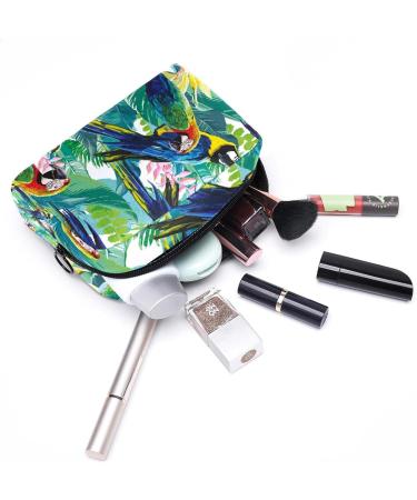 Cosmetic & Toiletry Bag - Tropical Parrot Design | Travel Accessory for Eco-Friendly Adventures - Buy Online on GoSupps.com
