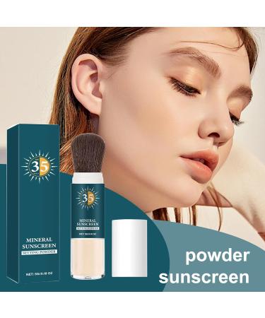  Mimoqk Powder Sunscreen Makeup Loose Powder Long-Lasting Matte Effect Oil Control Formula Facial Beauty Product Essentials Women s Daily Use Premium Quality for Finish - Buy Online on GoSupps.com