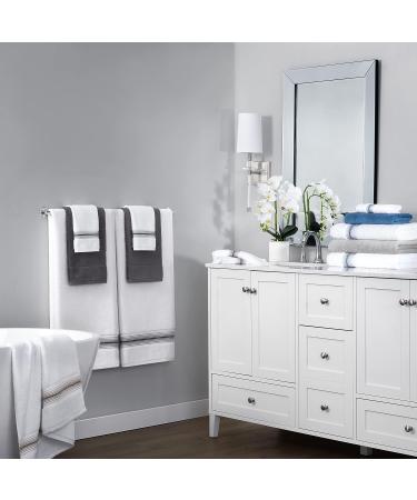 Aston & Arden Turkish Bath Towels - Pack of 2, 600 GSM Oversized Ultra Soft Hand Towels in Crystal Blue - Buy Online on GoSupps.com