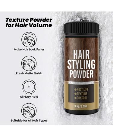 Volumizing Styling Powder for Men and Women Natural Matte Finish Easy to Apply No Oil or Greasy Residue Fuller and Softer Hair All Day - Buy Online on GoSupps.com