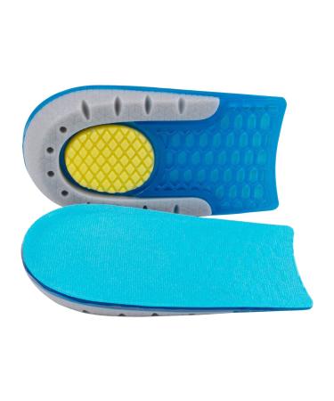 Altartar heel spur Inlays Orthopedic JEGLATS heel cushion heel pillow for shoes heel protection silicone ladies men men heel wedge heeling 15mm for alleviating plantar fasciitis blue 1.5cm