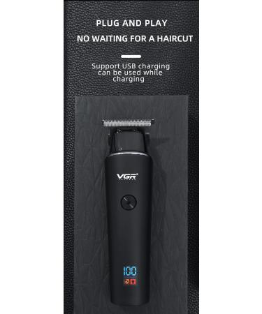 High-Endurance Electric Clipper | Professional Hair Salon Shaving & Carving Tool (Black) - Buy Now - Buy Online on GoSupps.com