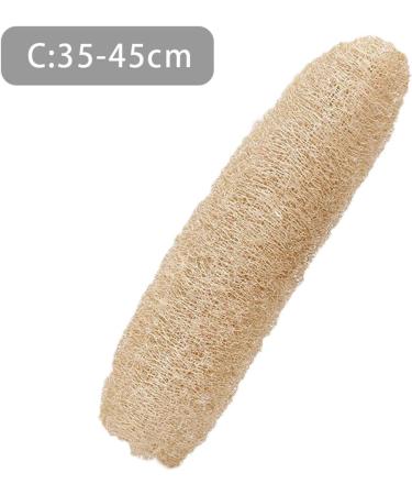Natural Loofah Sponge - Eco-Friendly Cleaning Tool for Kitchen & Bathroom | 35-45cm Luffa Aden - Buy Online on GoSupps.com