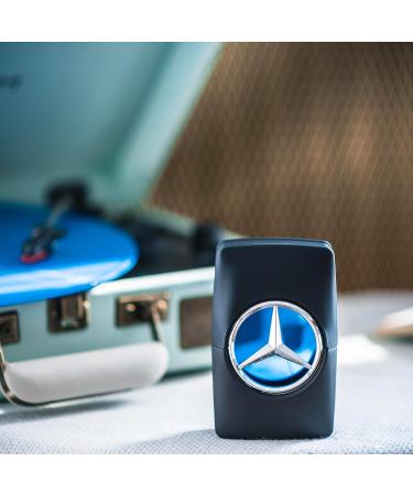 Mercedes-Benz Man Gift Set - Iconic Fragrance with EDT Spray Shower Gel Aftershave for Men - Long Lasting Aromatic Woody Fruity Mens Cologne - 3 pc - Buy Online on GoSupps.com