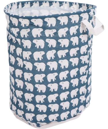 Verdingly Touchable Large Laundry Basket - Foldable Storage for Dirty Clothes | Organizer for Home & Massage Shops - Buy Online on GoSupps.com