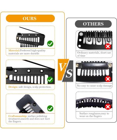 Luwrevc Chunni Clips with Safety Pins 12Pcs Teeth Strong Dupatta Clips with Safety Pin Easy to Use with Dupatta Hijab & Tikka Setting (12 Pack) - Buy Online on GoSupps.com