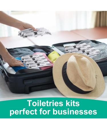 Tioncy 30 Kits Basic Toiletry Kits | Bulk Hygiene Care Packages for Homeless | Travel Toiletry Kit with Toothbrush Shower Gel & More - Buy Online on GoSupps.com