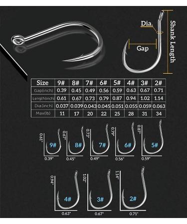 800pcs Fishing Hooks Set | Freshwater & Saltwater Bulk Fish Gear Supplies - Buy Online on GoSupps.com