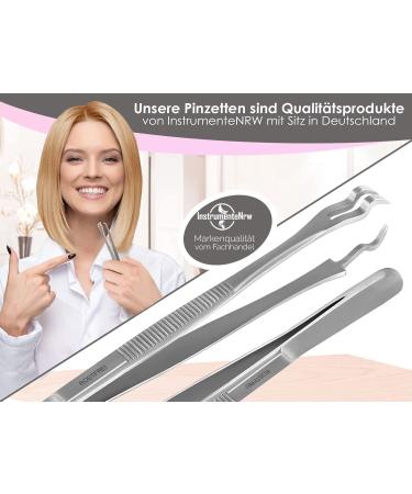 High-Precision Gripping Tweezers for Milling Cutters Diamond Grinders & Foot Care - Shop Internationally - Buy Online on GoSupps.com