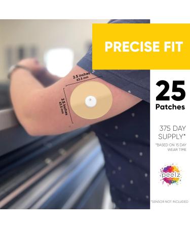 Tape Patches for Glucose Monitor - Compatible with Freestyle Libre 3 Sensor | Beige - International Shipping Available - Buy Online on GoSupps.com