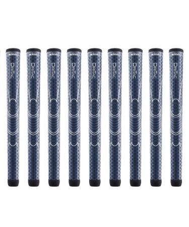 Winn Dri-Tac 9 Piece Golf Grip Bundle Standard Navy Blue