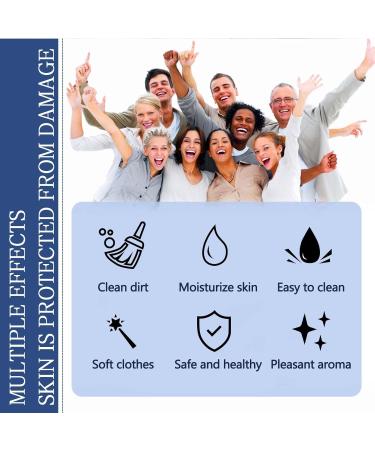  KOAHDE Durable Scent Cleaning Soap Powerful Stain Remover Cleaning Soap Bar Laundry Soap Bar Anti-Stain Soap for Hand Protection Underwear Cleaning Soap 2 Pieces - Buy Online on GoSupps.com