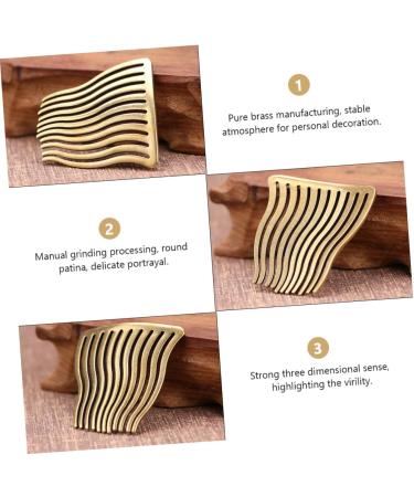HAPINARY 1pc Hairpin Bride Hair Comb Handmade Hair Clip Wedding Headwear Wedding Hair Comb Wedding Headpiece Wedding Hair Barrette Bridal Side Combs Exquisite Hairdress Insert Comb Brass - Buy Online on GoSupps.com