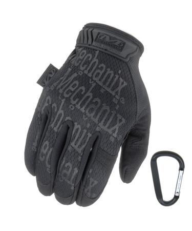 Mechanix Wear original deployment gloves breathable & abrasion festival + gear carabiner original glove in black Coyote Multicam / Size S M L XL XL black / cover