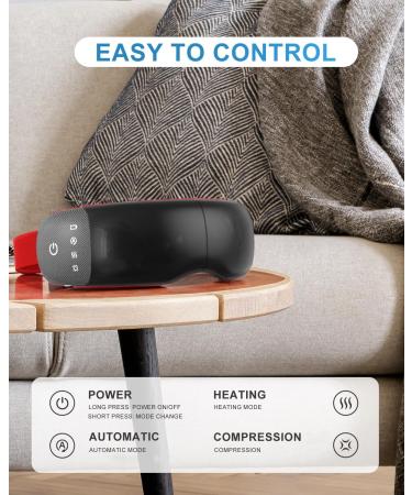 Eye Massager with Heat for Migraine Relief | Foldable Smart Goggles | Relax Eye Strain & Reduce Bags | Perfect Gifts for Men & Women - Buy Online on GoSupps.com