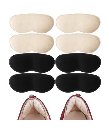 Sibba 4Pairs Heel Grips Add Extra Volume Back Insoles Shoes Cushion Pads for Loose Shoes Anti Blister Shoe Liners Fillers for Shoes That are Too Big Foot Care Protector Heel Inserts for Women Men 4 Pairs - Buy Online on GoSupps.com