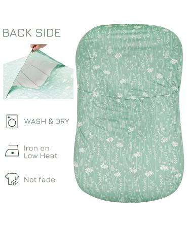 Newborn Lounger Cover for Baby Boys and Girls | Removable Ultra Soft Slipcover for Infant Pillow - Dandelion Flower Design - Buy Online on GoSupps.com
