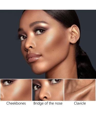 ANGLICOLOR 2 Pcs Contour Stick Bronzer Stick Highlight Stick Highlighting Stick Long Lasting Makeup Face Brightens & Shades Wand Lightweight Highlight Bronzer Makeup for Face Cheek (Neutral #02#04) 0204 - Buy Online on GoSupps.com