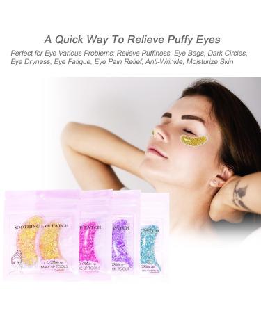 Under Eye Patches for Puffy Eyes - Cooling Gel Eye Pads for Wrinkles & Dark Circles | 6PCS International Shipping - Buy Online on GoSupps.com