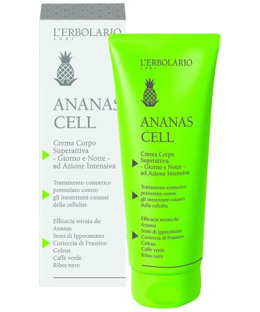 L'ERBOLARIO Crema corpo ANANAS CELL cellulite ulite superattiva giorno e notte intensiva