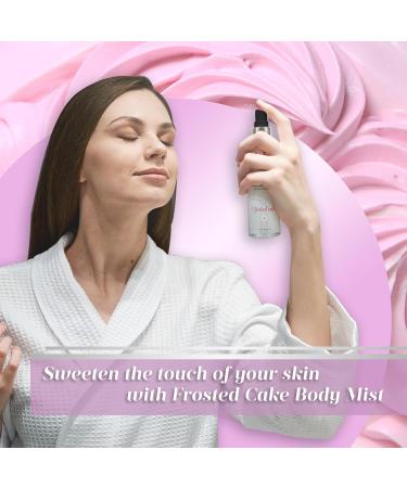 Coochy Fragrance Mist Body Spray - Organic Boost of Scent for Skin & Hair - Infused w/Vanilla Butter Cream & Lilac - Frosted Cake 4floz/118ml - Buy Online on GoSupps.com