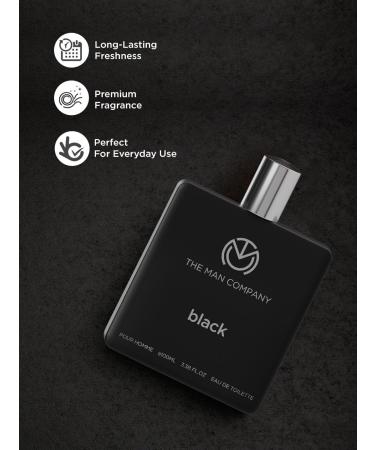 Premium Black EDT Perfume For Men - 100ml | Premium Long-Lasting Fragrance | Gift for Him - Buy Online on GoSupps.com