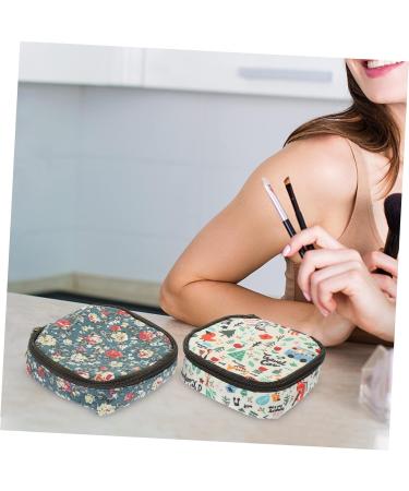 Buy Adozan 2-St Storage Bag - Multi-Purpose Makeup Tampon & Lipstick Organizer for Women - Fashionable Handbag Essential - Buy Online on GoSupps.com