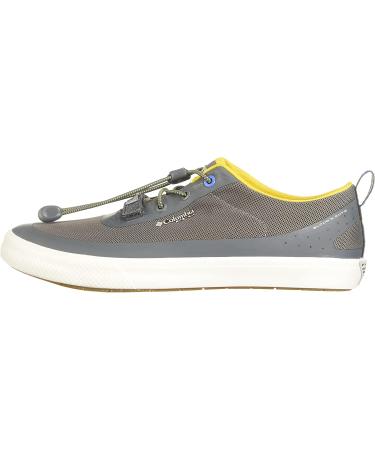 Columbia Men's Dorado CVO PFG Boat Shoe 10 - Ti Grey Steel/Electron Yellow - Buy Online on GoSupps.com
