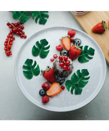 48pcs Edible Tropical Turtle Leaves Cupcake Toppers  CGHCEAIÂ  Palm Leaves Cake Decoration For Hawaii Theme Jungle Party Cake Toppers Birthday Party Supplies - Buy Online on GoSupps.com