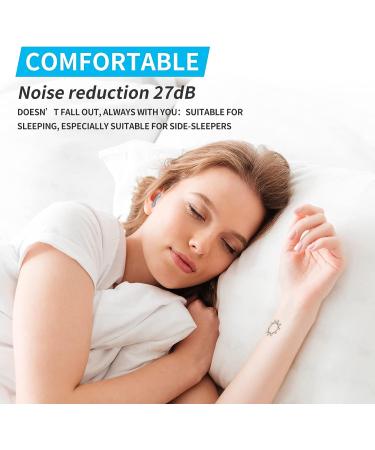 LYSIAN Ultra Soft Moldable Ear Plugs for Sleeping and Swimming - Reusable Noise Cancelling Earplugs for Adults and Kids - Ideal for Sound Blocking, Snoring, Study - Blue - Buy Online on GoSupps.com