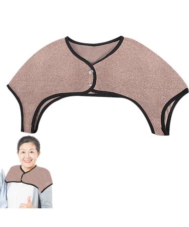 Leryveo shoulder heater 360-degree package thin neck heating pillow |Washable velvet neck heating pillow neck warmer all-year heating pillow for the neck and shoulder relaxation camel l