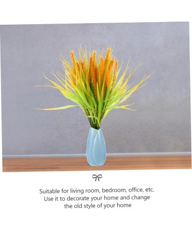 Amosfun 4pcs Simulated Ears of Wheat Dried Wheat Stems Dried Wheat Ear Dried Wheat Bundle Home D cor Dried Wheat Stalks Wheat Decoration House Ornaments Plastic Household Dry Ears of Wheat - Buy Online on GoSupps.com