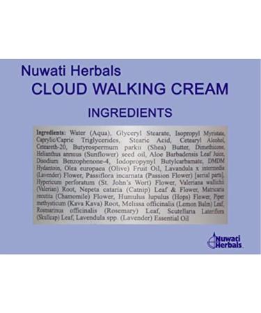 Cloud Walking Body Cream - Soothing Lavender St John s Wort & Chamomile | 4 oz - International Shipping Available - Buy Online on GoSupps.com