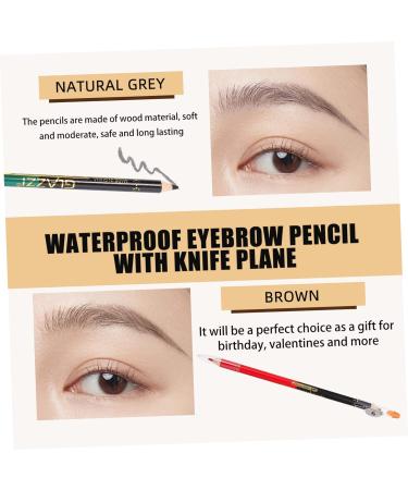 BIUDECO 24 Pcs Lip Liner Eyeliner Eye Shadow Pencil Waterproof Eye Liner Pencil Makeup Lip Liner Wooden - Buy Online on GoSupps.com