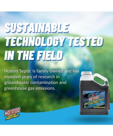 Hotrod Emergency Septic Treatment - Reduce Solids & Extend Drainfield Life | International Shipping - Buy Online on GoSupps.com