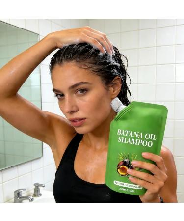 Shampooing Stimulant La Repousse Des Cheveux | Nettoyant Contr le des Huiles 250ml Shampooing Epaississant Soin Salon la Maison pour Cuir Chevelu Sensible Jour et Nuit Types de Cheveux - Buy Online on GoSupps.com