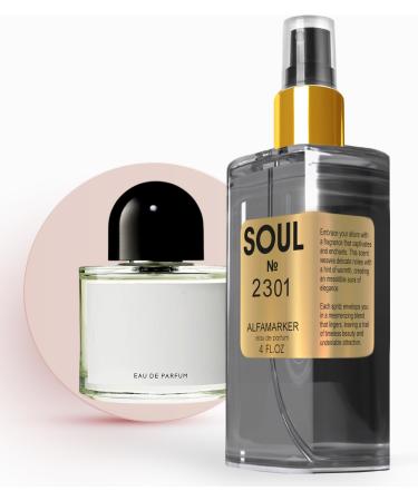 SOUL Inspired by Bal d Afrique | Spray 4.0 Fl Oz / 120 ml | Unisex Perfume for Women & Men | Eau de Parfum | Long Lasting Fragrance 4 Fl Oz (Pack of 1) BYREDO Bal d Afrique Impression