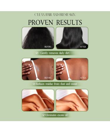  Niesel Body soap bars 2-in-1 hair wash and gentle cleanser | Triangular bath soap for women and men for the gym travel camping hiking and more - Buy Online on GoSupps.com