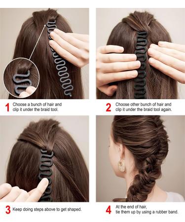 CAPIKE 37-Piece Hair Rollers Set with Self Grip Velcro Rollers, Clips, Combs, and French Braid Device - Jumbo, Large, and Medium Sizes - Hair Styling Kit - Buy Online on GoSupps.com